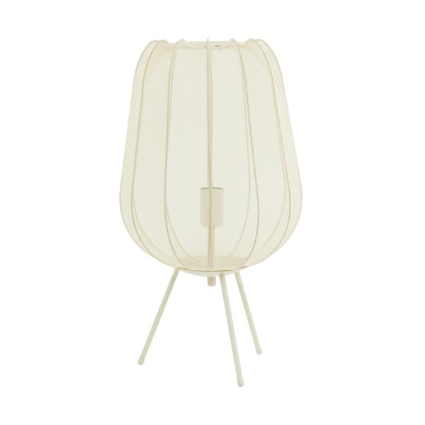 Кремава настолна лампа (височина 60 cm) Plumeria - Light & Living-image-2