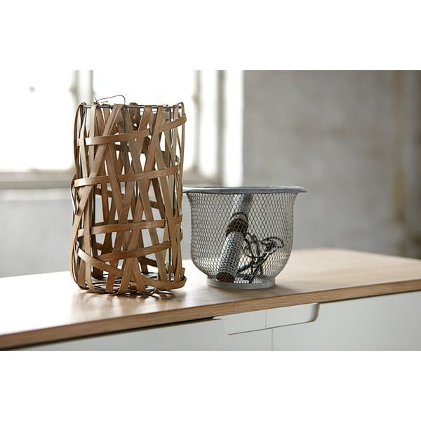 Нисък скрин, изработен от дървесина от бял дъб Amalfi - Unique Furniture-image-3