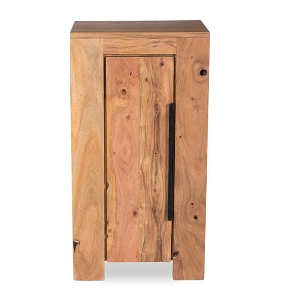 Nízká koupelnová skříňka  z akáciového dřeva Woodking Wellington