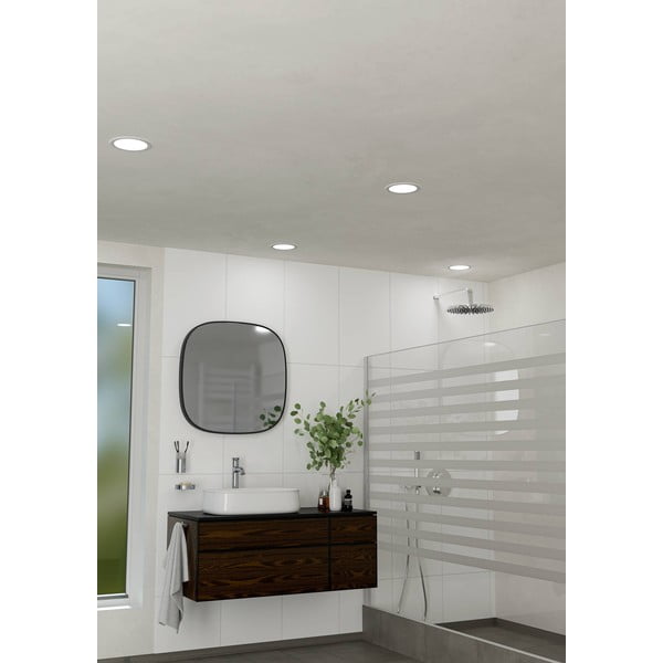 Бяло LED вградено осветление осветително тяло за таван FUEVA 5 – EGLO-image-1