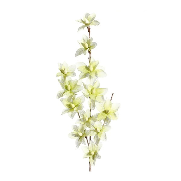 Umělá květina se zelenými květy Ixia Ntombi, výška 137 cm