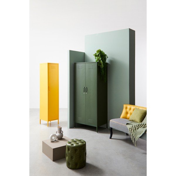 Светлорозово метално заключващ се шкафче 80x185x50 cm Cambridge – Yes Everyday-image-1