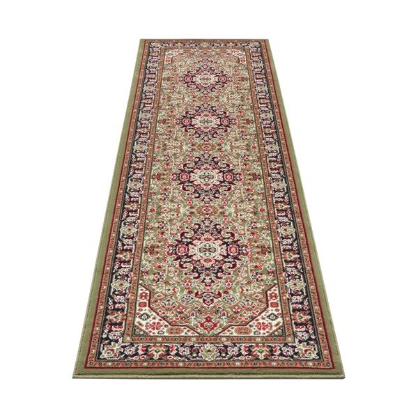 Зелена покривка , 80 x 250 cm Skazar Isfahan - Nouristan-image-2