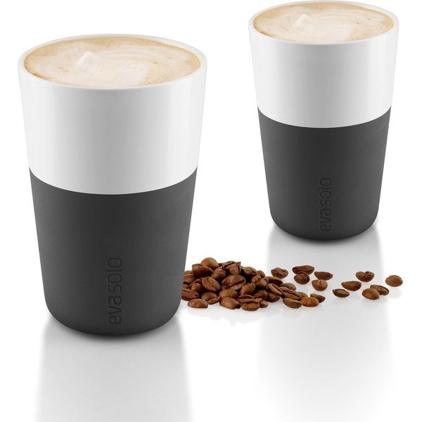 Комплект от 2 черно-бели чаши , 360 ml - Eva Solo-image-2