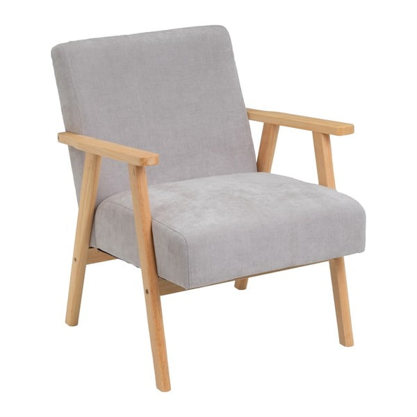 Сиво шенилово кресло Vintage – Casa Selección