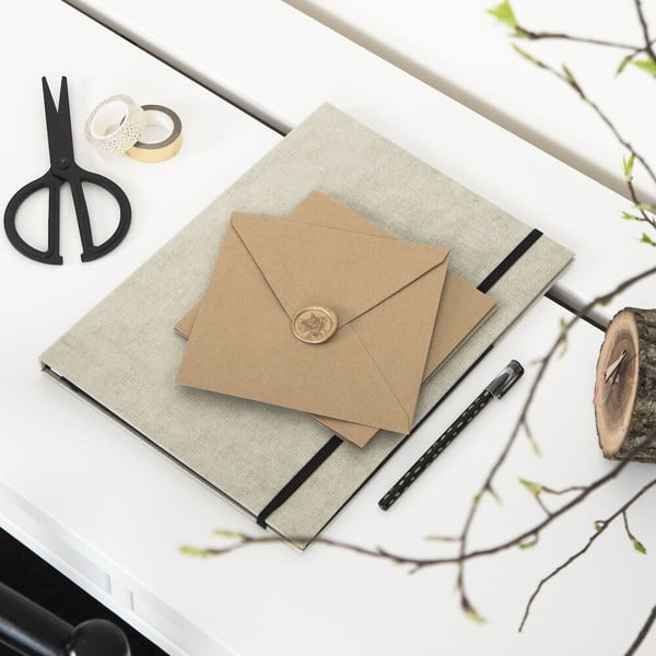 Картонен органайзер за документи Paulina - Bigso Box of Sweden-image-2