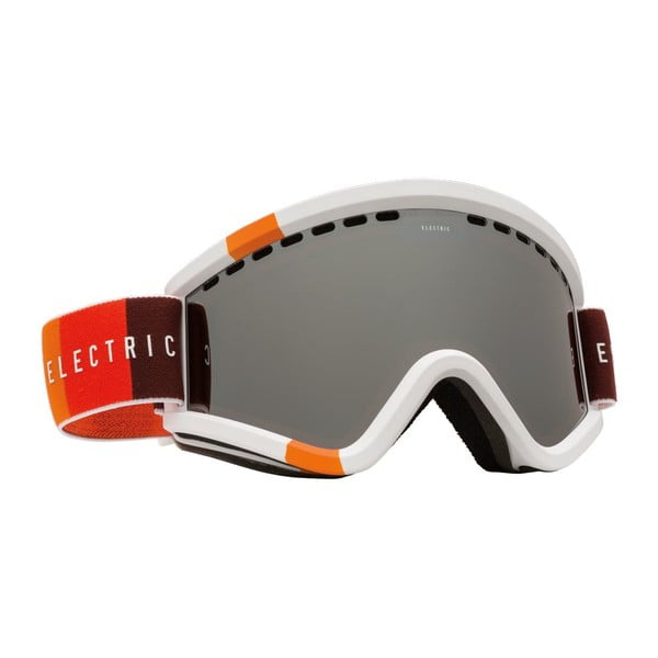 Pánské lyžařské brýle Electric EGV Orange Blast White - Bronze Silver, vel. M