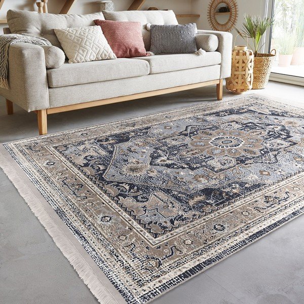 Сив килим 80x200 cm - Mila Home-image-2