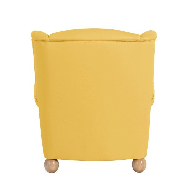 Žluté křeslo ušák Max Winzer Monarch Yellow-image-1