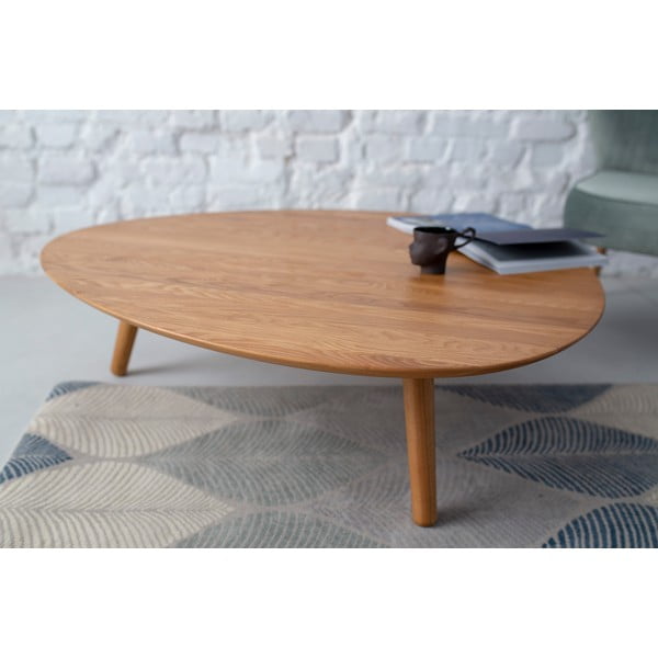 Масичка за кафе, изработена от ясенова дървесина Contrast Pick - Ragaba-image-3