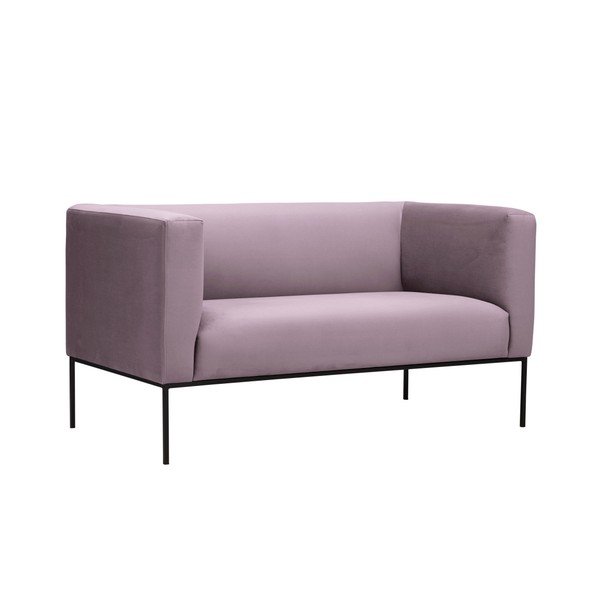 Диван Нептун от розово кадифе, 145 cm - Windsor & Co Sofas-image-2