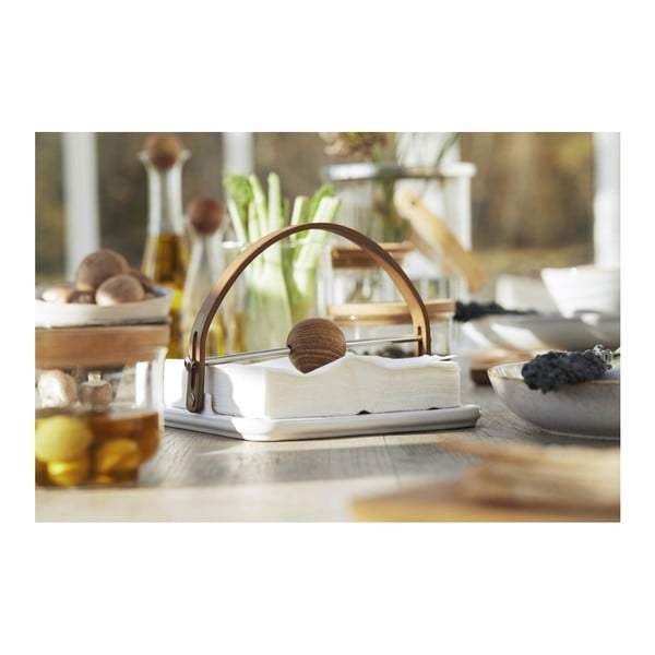 Държач за салфетки от дъбово дърво Nature - Sagaform-image-4