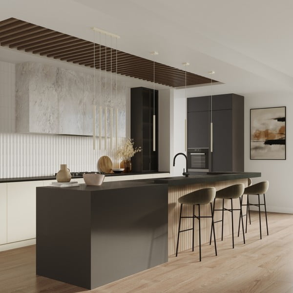 Кремаво висящо осветително тяло Fideus – Sollux-image-2