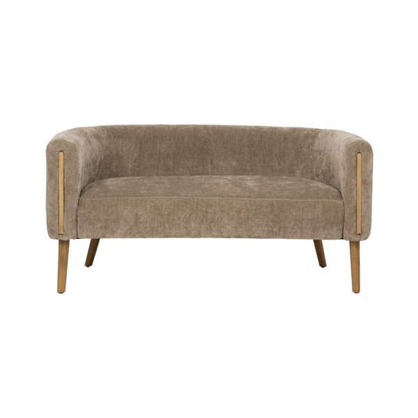 Кафяв шенилов диван 142 cm Birch – Ixia