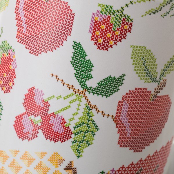 Комплект от 2 керамични чаши Unimasa Stitch, 350 ml - Casa Selección-image-1