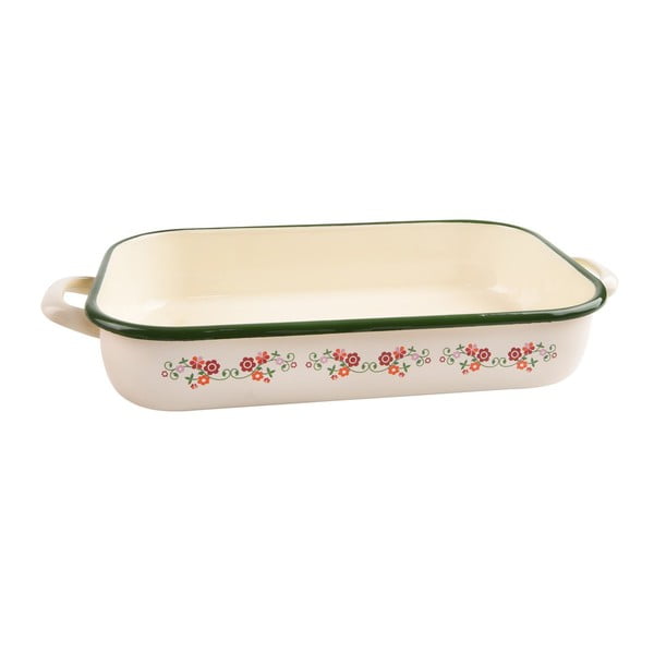 Емайлиран съд за печене Roba, 37,5 x 24,5 cm - Orion