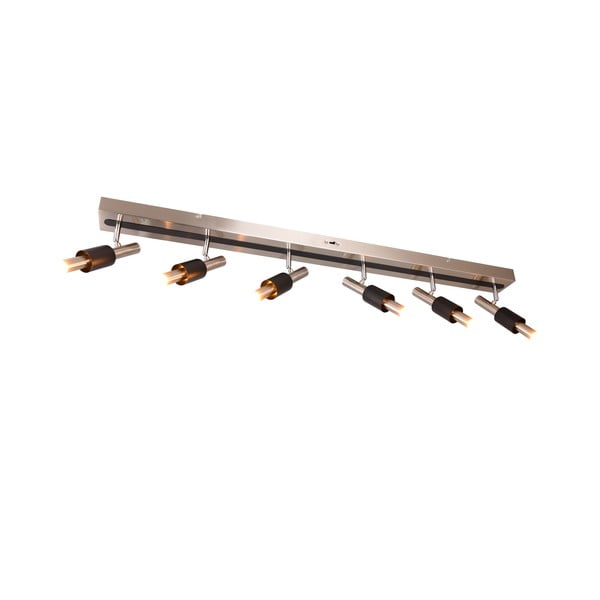 LED прожектор в черен и сребрист цвят 20,5x120 cm Ikaris – Trio Select-image-3