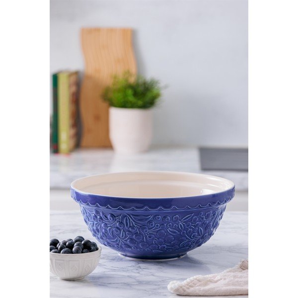 Синя глинена купа ø 26 cm Fruits Blueberry – Mason Cash-image-1