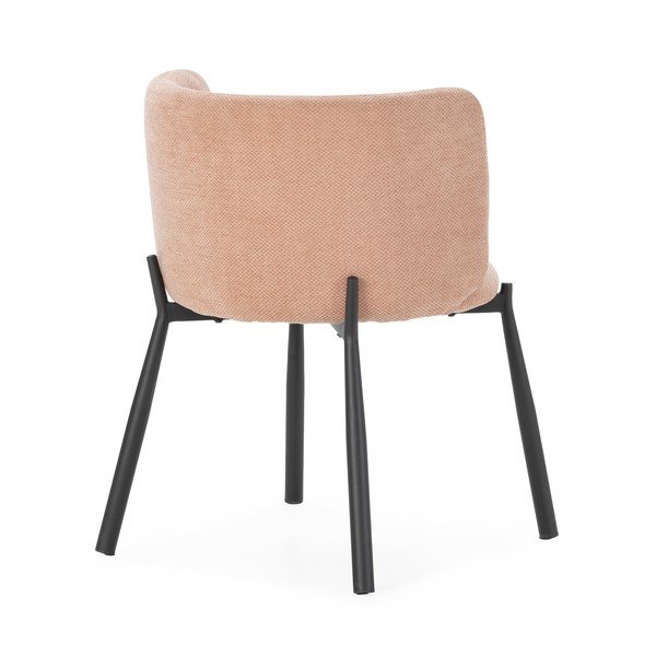 Прасковени тапицирани трапезни столове в комплект 2 бр. Ginny – MOME-image-4