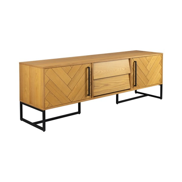 Масичка за телевизор от дъб 180x60 cm Class - Dutchbone-image-2