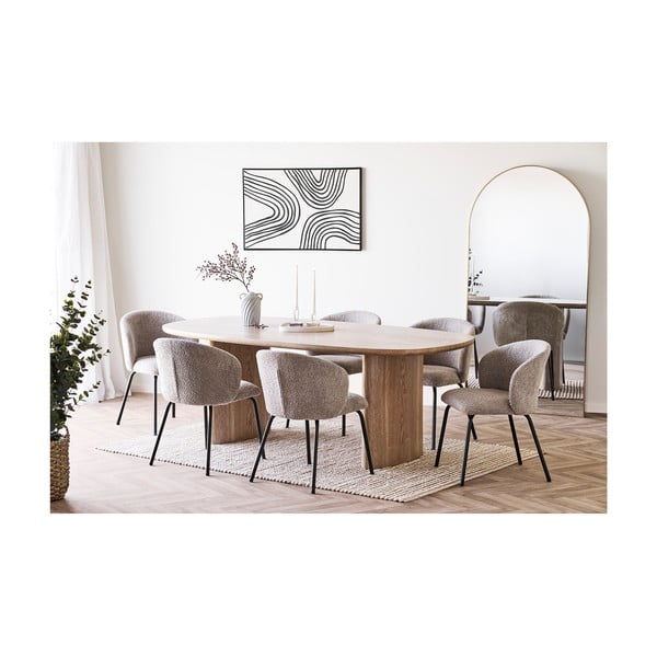 Светлосиня керамична ваза (височина 22 cm) Mimi – House Nordic-image-3