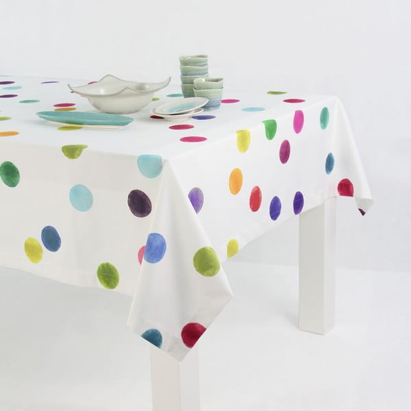 Памучна покривка за маса, 250 x 150 cm Confetti - Happy Friday Basic