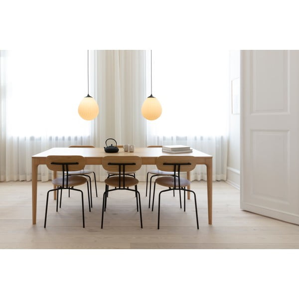 Черно-бял абажур ø 27 cm Around the World Medium – UMAGE-image-3