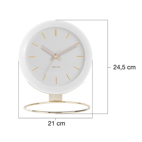 Настолен часовник ø 21 cm Globe – Karlsson-image-4