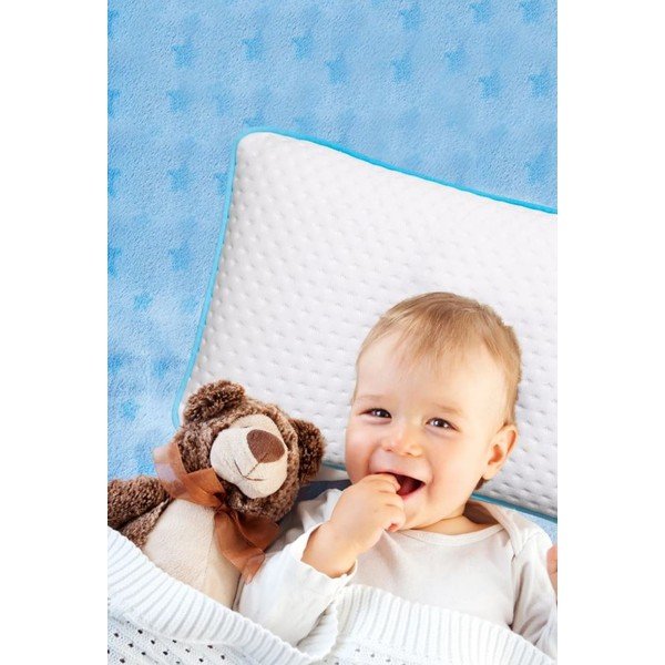 Анатомична възглавница с пълнеж от мемори пяна 30x45 cm – Mila Home-image-1