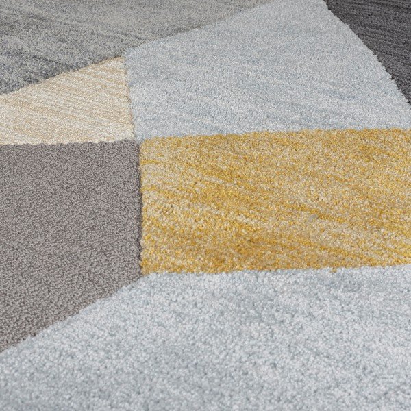 Сив и жълт килим , 120 x 170 cm Icon - Flair Rugs-image-2