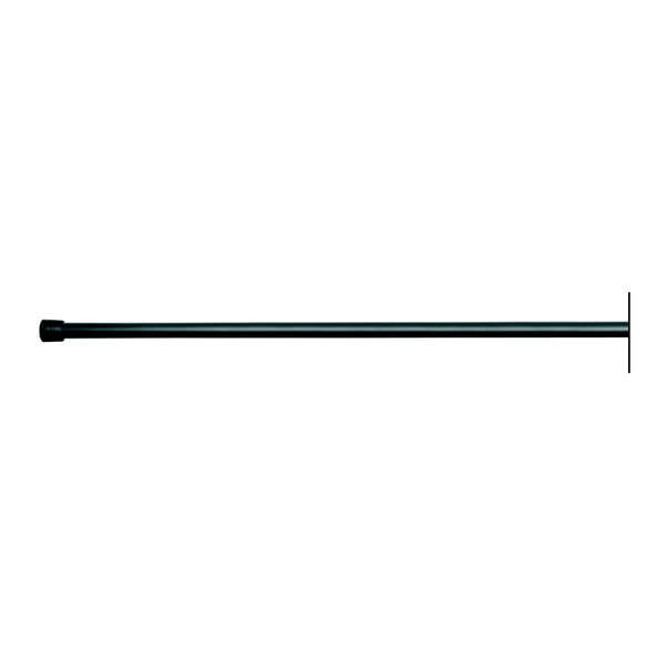Черна пръчка за душ завеса с регулируема дължина , дължина 109 - 191 см Cameo - iDesign