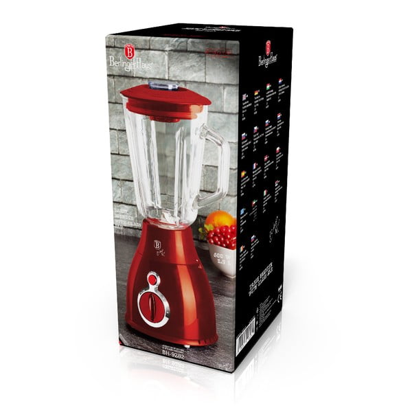 Червен миксер Burgundy Metallic Line - BerlingerHaus-image-4