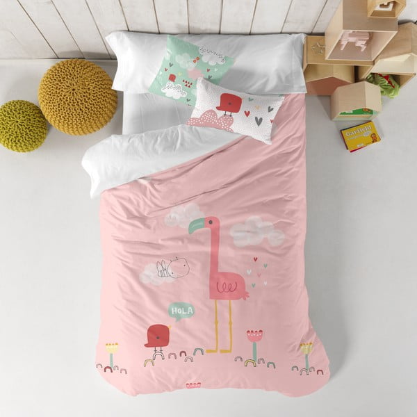 Детско памучно спално бельо , 140 x 200 cm Hola - Moshi Moshi