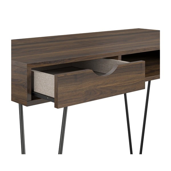 Работна маса от декор от орех 49x104 cm Concord – Novogratz-image-4