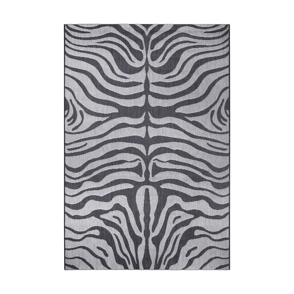 Сив външен килим Safari, 80 x 150 cm - Ragami