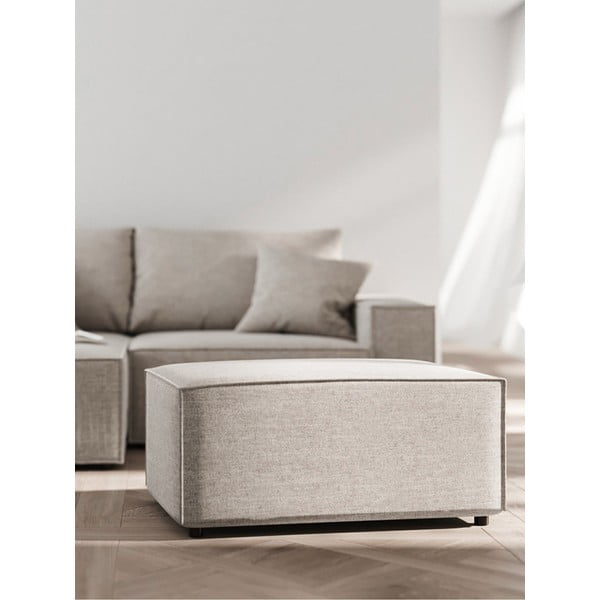 Сива/бежова табуретка Melow – Ghado-image-1