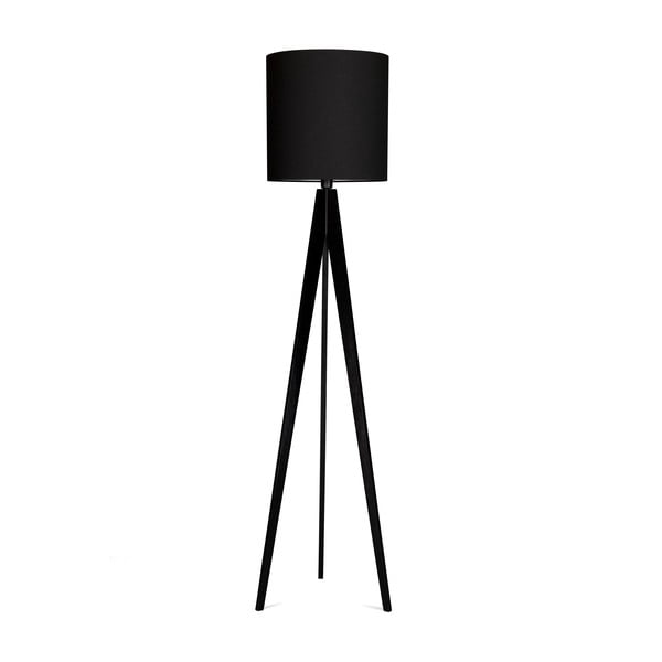 Stojací lampa 4room Artist Black/Black, 125x33 cm