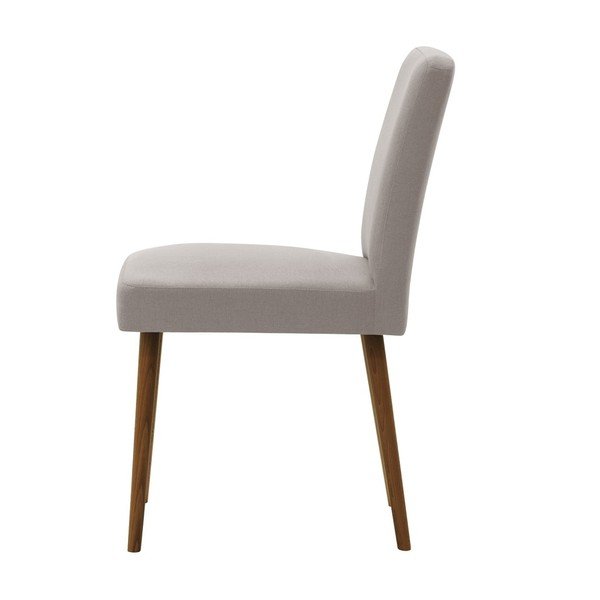 Сиво-кафяв стол с тъмнокафяви букови крака Аромат Fragnance - Ted Lapidus Maison-image-2