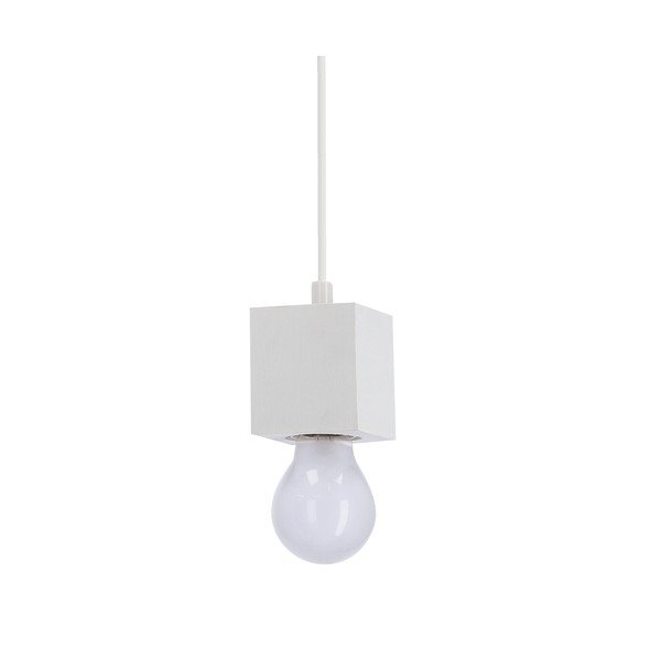 Бяло висящо осветително тяло Cubick – Candellux Lighting-image-4
