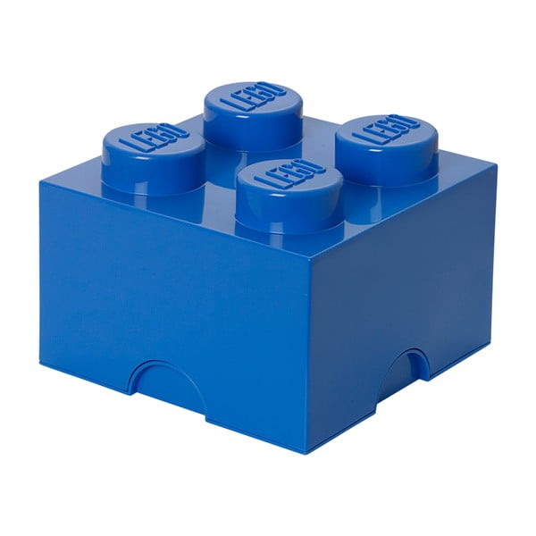 Синя квадратна кутия за съхранение - LEGO®