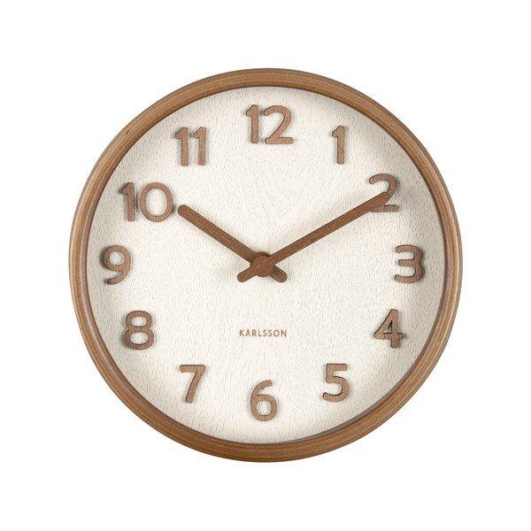 Настолен часовник ø 18 cm Pure – Karlsson-image-2