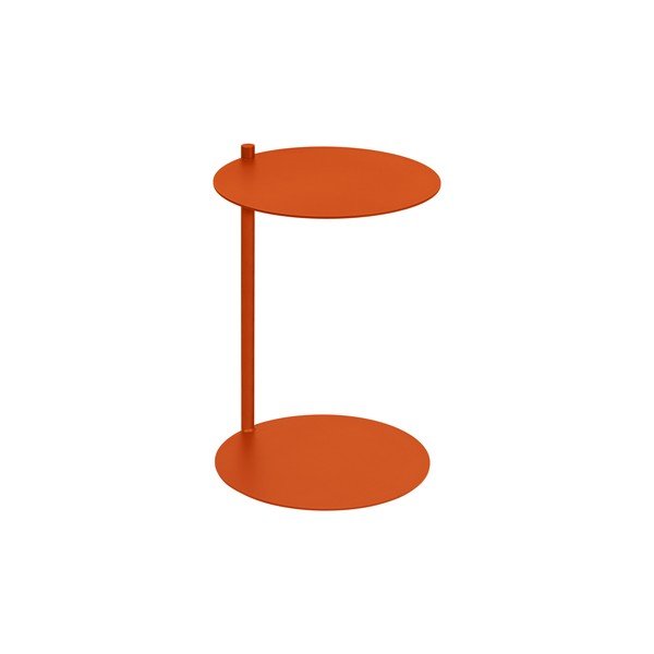 Стоманена кръгла странична масичка 41x40 cm Ande – noo.ma