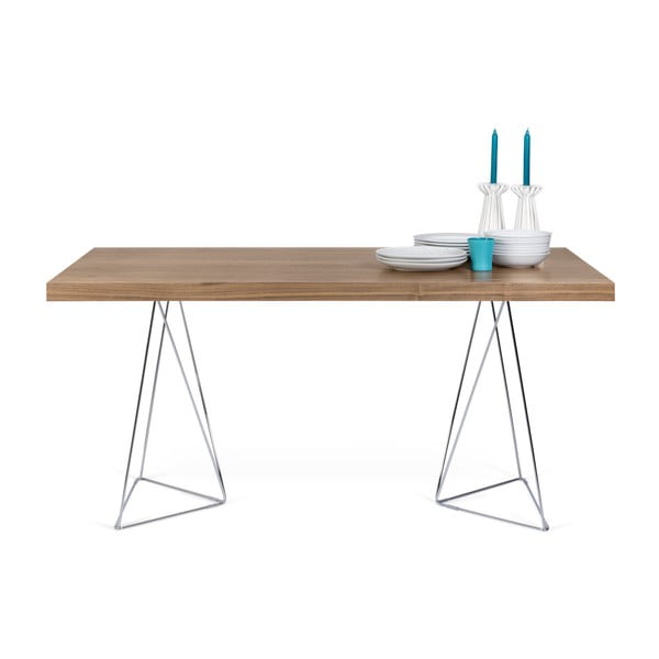 Кафява маса , дължина 160 cm Multi - TemaHome-image-3