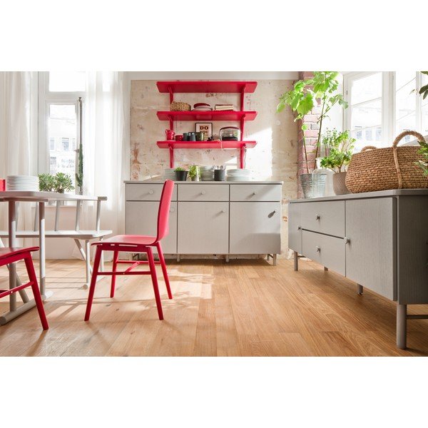 Червен стенен рафт Grain - Tenzo-image-4