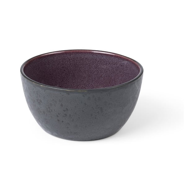 Черна/лилава глинена купичка за сервиране Gastro Black/Purple – Bitz-image-2