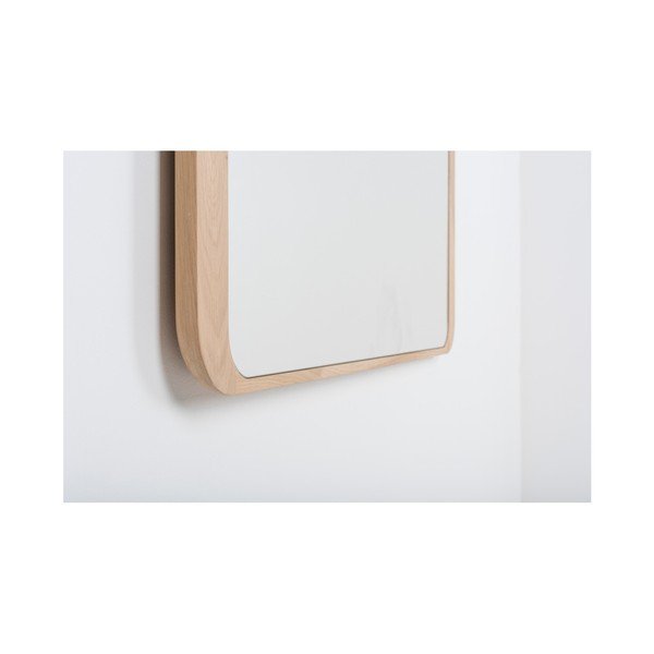 Nástěnné zrcadlo z dubového dřeva Gazzda Ena-image-4