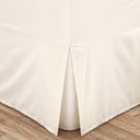 Кремаво еластично перкалово покритие на рамка на легло 135x190 cm Easy Iron Percale – Catherine Lansfield