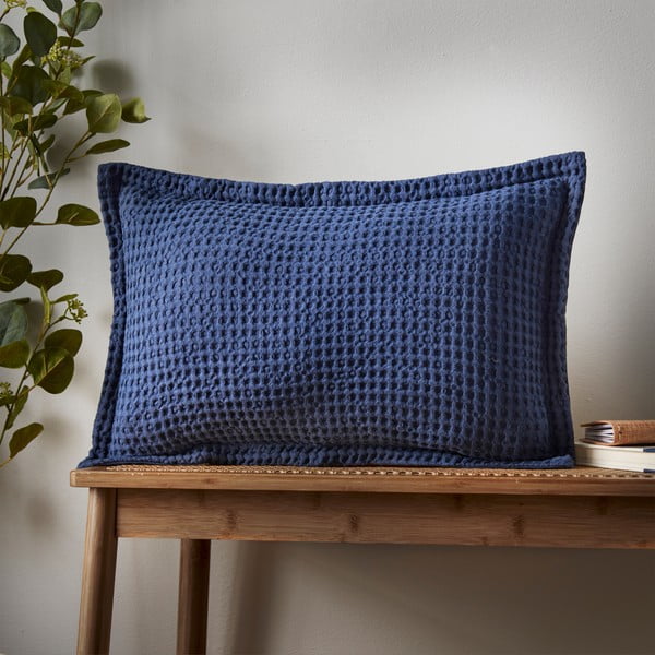 Памучна декоративна възглавница 30x50 cm Jaipur Chunky Waffle – Pineapple Elephant-image-1