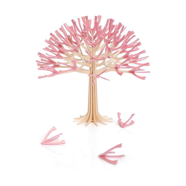 Skládací dekorace Lovi Season Tree Cherry Pink, 22 cm