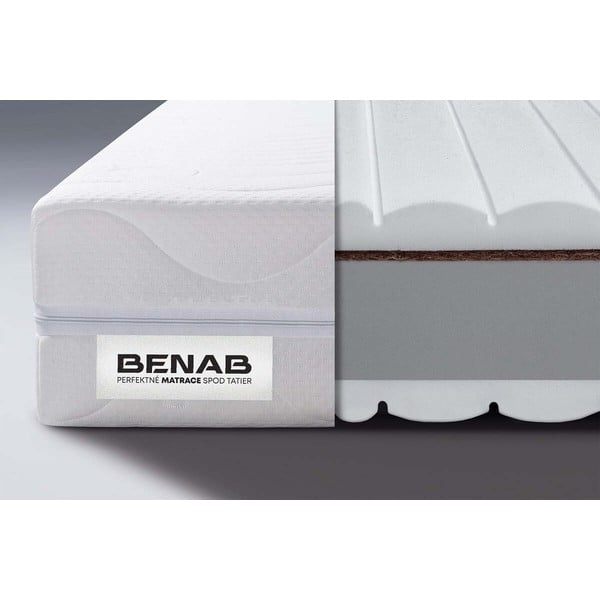 Двустранен матрак от средна/изключително твърда пяна 90x200 cm BonVitality HR - BENAB-image-1